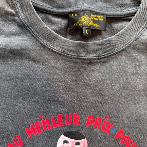 Le Mont Saint Michel Shirt Vêtements de Travail - Paris, France - Large - Picture 2 of 2